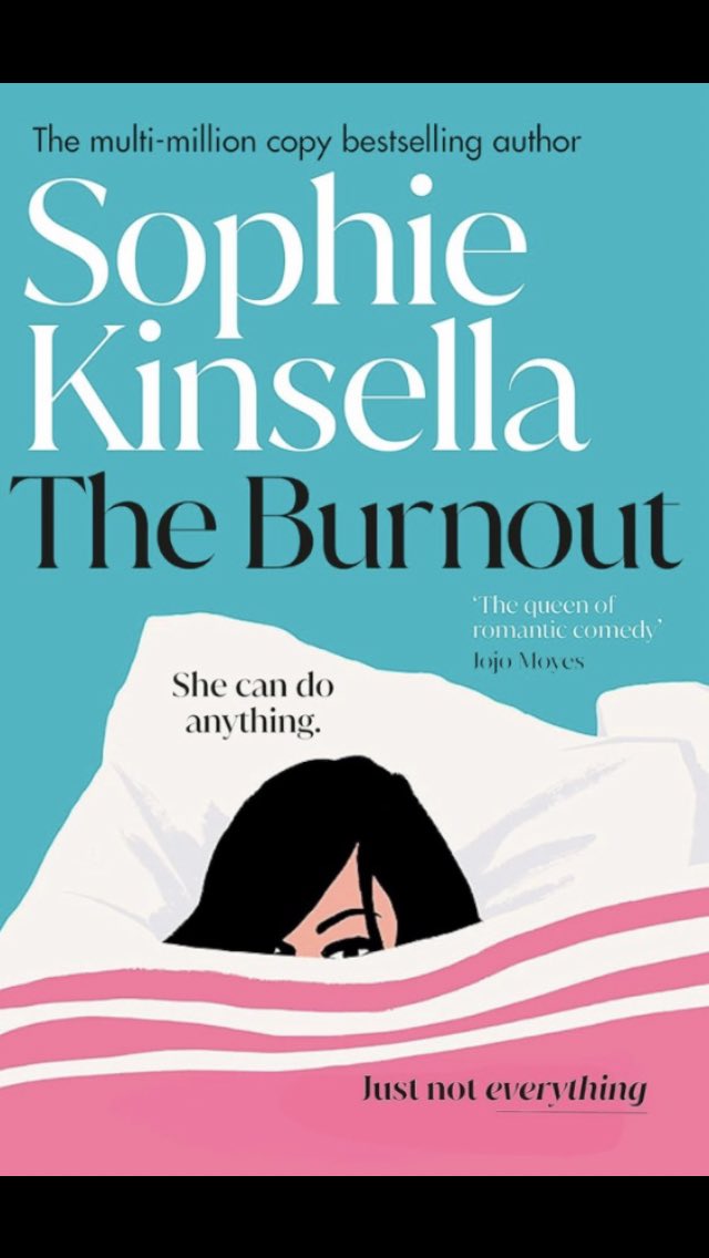 Matineegirl's tweet photo. Friday night *GIVEAWAY*

The lovely lot at @TransworldBooks Bantam have kindly given me three finished copies of the brilliant #TheBurnout @KinsellaSophie to give away to readers. 

RT and follow to enter. 
UK only.
Ends 16/10/23 6pm

Good luck. 
(No competition only accounts) https://t.co/bwZXI3CUY3