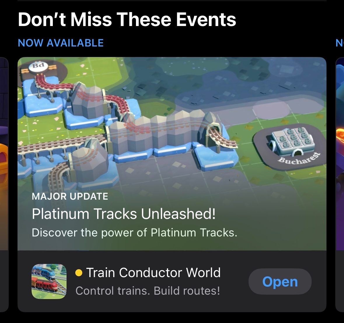 TheVoxelAgents's tweet photo. Major update now featured on the App Store!
Donโt miss the new Platinum Tracks and the three locations: Rome, Meteora and Cappadocia!
๐ #AllAboard #TrainConductorWorld #NewUpdate #ExploreThreeLocations
๐ Update Now: Link in bio. https://t.co/R2IgvVCvxF