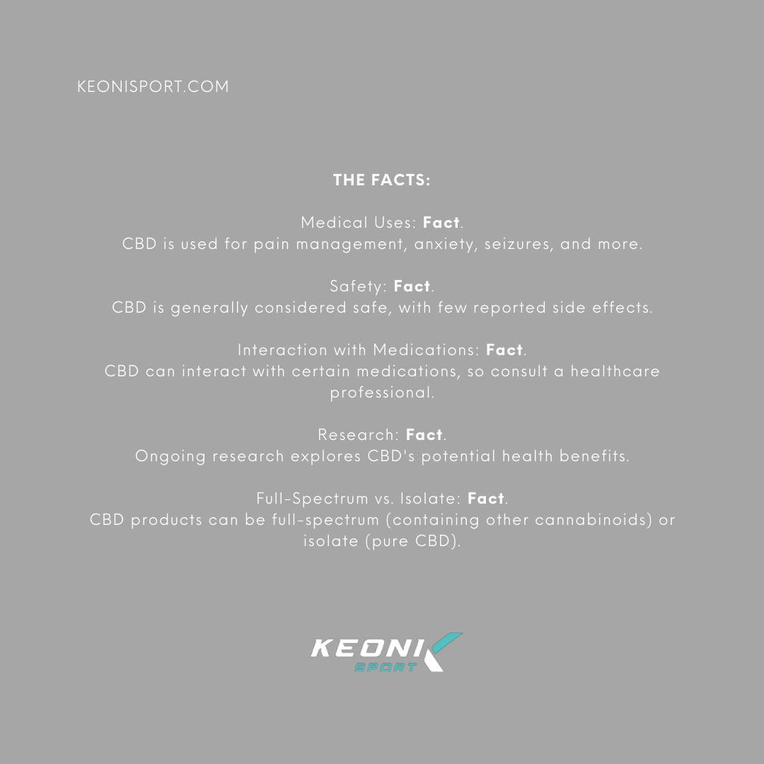 keonisport's tweet photo. ๐ฟ CBD Myths vs. Facts ๐ง
โฃ
Dispelling the myths and uncovering the truths about CBD.
Swipe to Learn More!โฃ ๐
#hemp #cbdlife #cbdhealth #cbdheals #cbdgummies #cbdinfused #cbddrops #topicalsโ #wellbeing #health https://t.co/7wfPK1866e