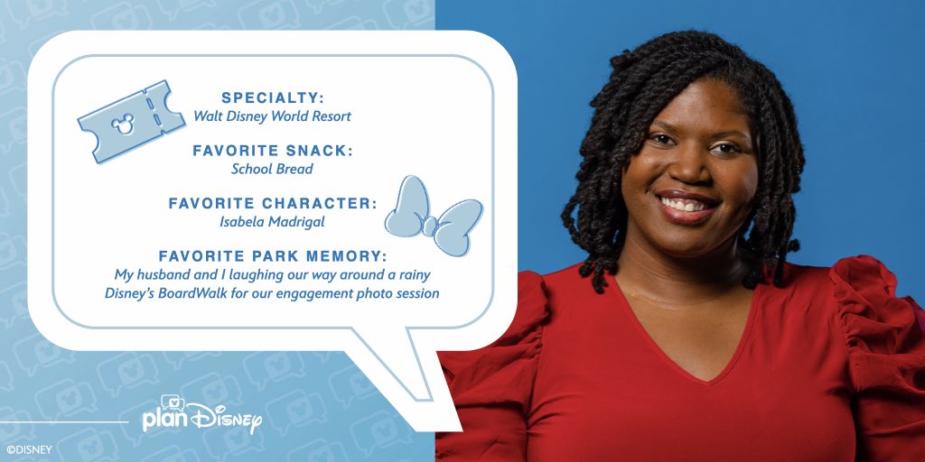 plandisney's tweet photo. #planDisney panelist Leandra L. is a wife and mom of two from beautiful Central Florida! She’s lived near @WaltDisneyWorld her entire life and is ready to help you prepare for your Happily Ever After. Meet LeAndra: https://t.co/t0uTBsqIiH https://t.co/VuQFrszfm8