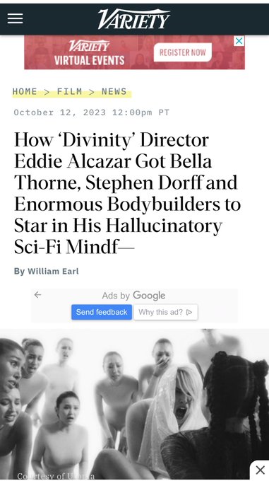 @DivinityTheFilm opens TODAY in NYC, next Friday in LA &amp; 11/03 nationally!! Find tix to a screening near<a class="tags" target="_blank" title="On Twitter" href="/?out=eyJ0eXAiOiJKV1QiLCJhbGciOiJIUzUxMiJ9.eyJpYXQiOjE3MjE0MzI0MzksImlzcyI6InR3cG9ybnN0YXJzLmNvbSIsIm5iZiI6MTcyMTQzMjQzOSwiZXhwIjoxNzUyOTY4NDM5LCJyZWRpcmVjdF91cmwiOiJodHRwczovL3R3aXR0ZXIuY29tL0RpdmluaXR5VGhlRmlsbSJ9.sqvcZ3uMhPQkK7ZCd6X9FVQ7TFy5OiCFJdL9afApV2KMHwp6YE2Xn22BYnPNiLDSm-xM_XSZVyR2xrs3rDm6CA">@DivinityTheFilm</a><a href="/tag/twistedsisters"class="tags"><span>#twistedsisters</span></a>