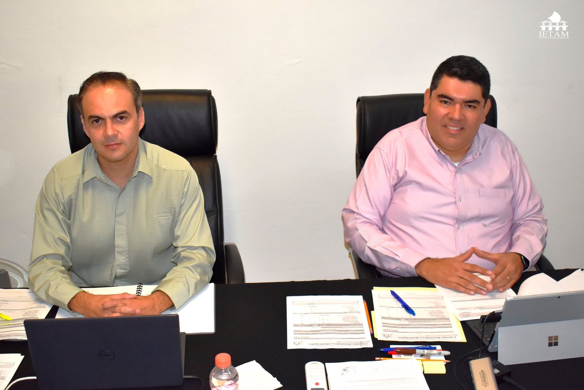 TodosSomosIETAM's tweet photo. El Consejero Presidente Juan José Ramos Charre acompañó al Consejero Jerónimo Rivera García en este 2do. día de entrevistas a las y los aspirantes a Consejeras y Consejeros Distritales y Municipales Electorales en #ModoVirtual, ahora correspondió al Municipio de #SanFernando https://t.co/Ra5MPLjpi2