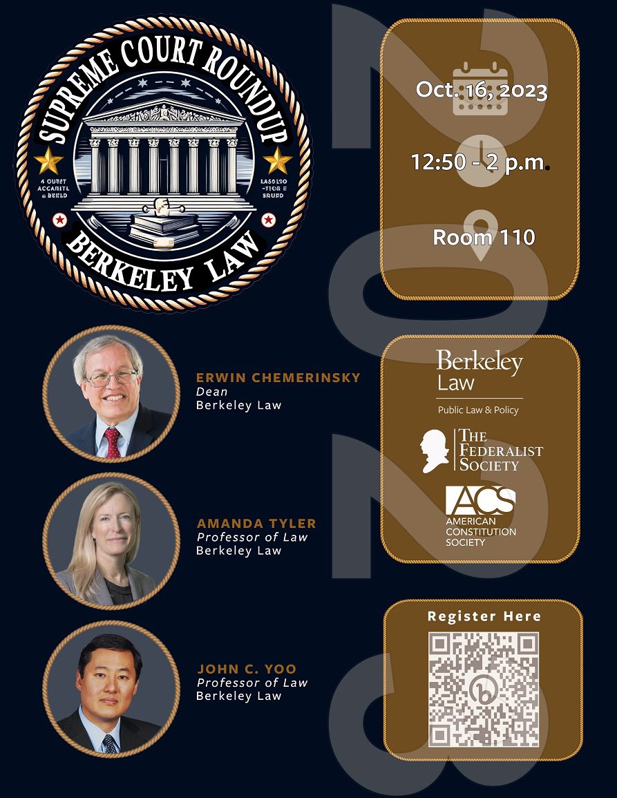Berkeley Law Federalist Society tweet media