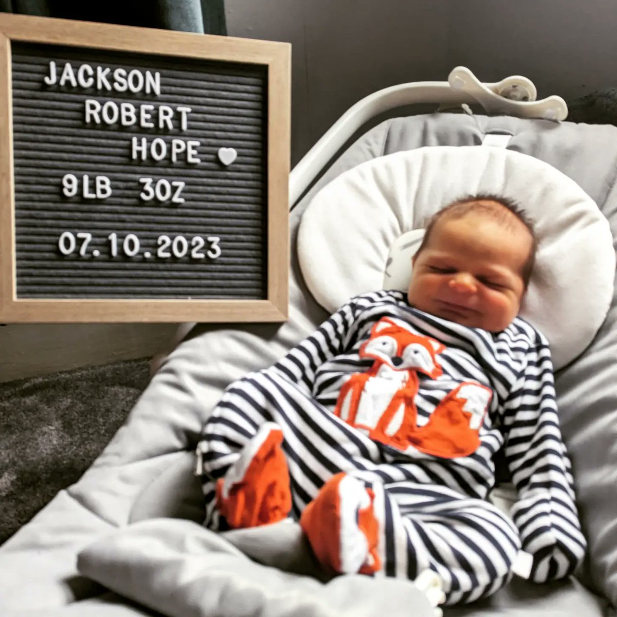 MissMorrish17's tweet photo. Welcome to the world little man! So excited to be on this journey. Also, if anyone has advice about how to function on no sleep, hit me up 😅 #newborn #newparent https://t.co/sOp7TpT9Rf