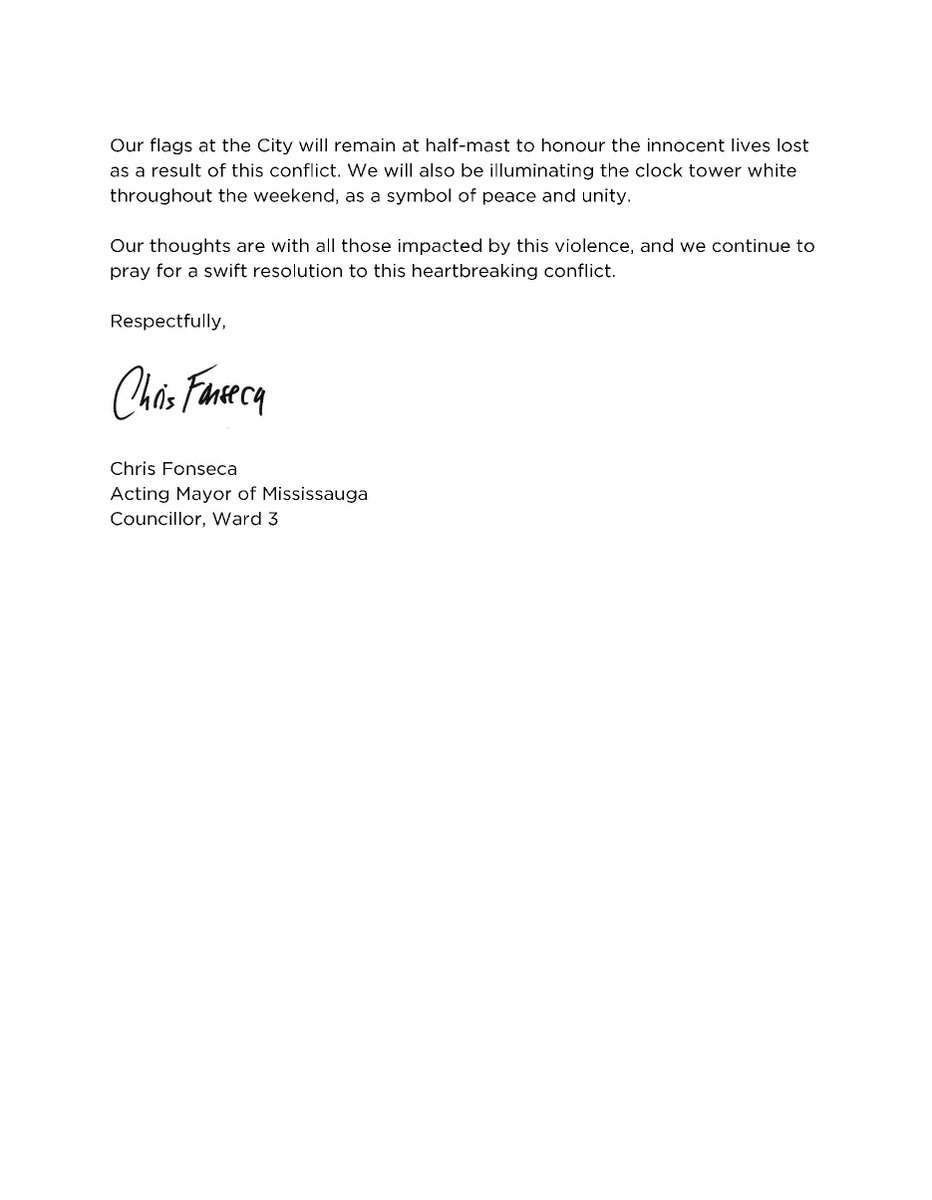 Chris_Fonseca3's tweet photo. As Acting Mayor please see my statement: "All out for Gaza" Protest in Celebration Square. https://t.co/0kvnq46dEV
