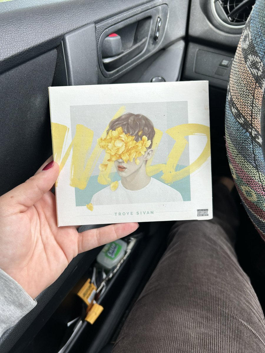 thisIoving's tweet image. found this vintage cd in my car😍 @troyesivan
