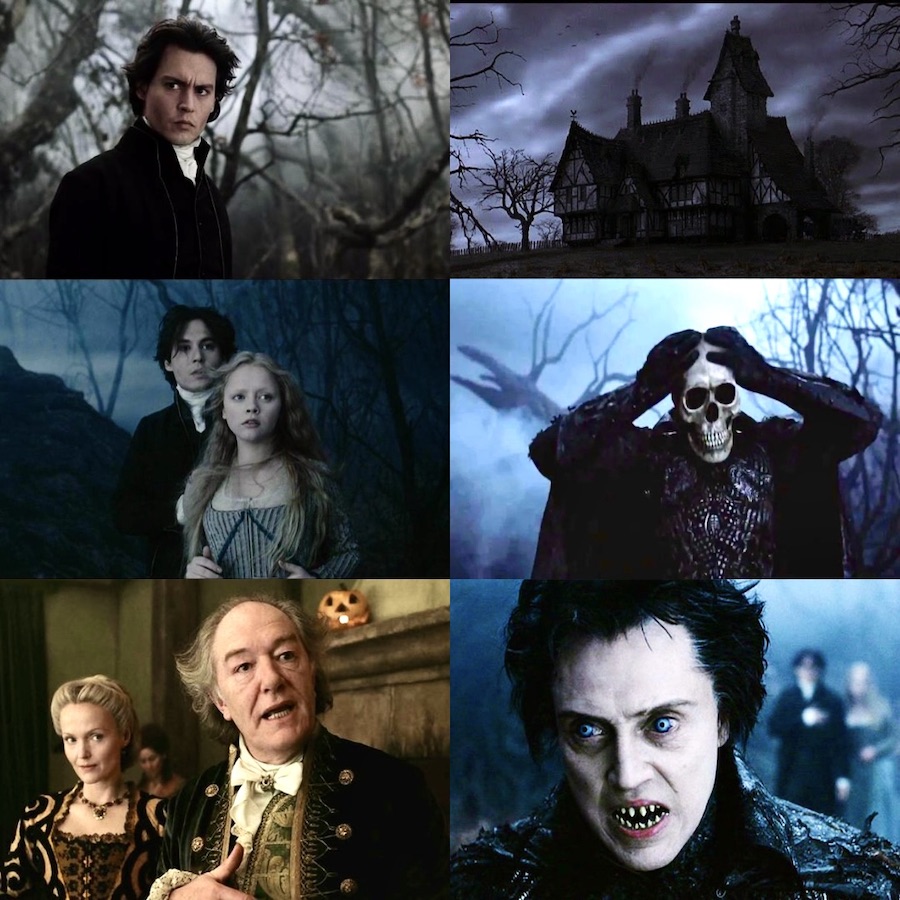 BoldenSkip's tweet image. Sleepy Hollow (1999) Directed by Tim Burton