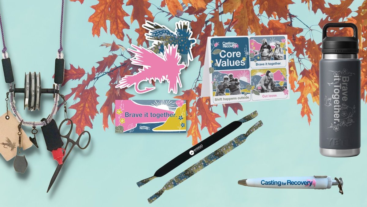 Are you ready to make a meaningful impact while indulging in your passion for fishing? Casting for Recovery is dedicated to healing #BreastCancer survivors and thrivers through fly fishing, and you can now lend a helping hand through our online store: castingforrecovery.org/shop/