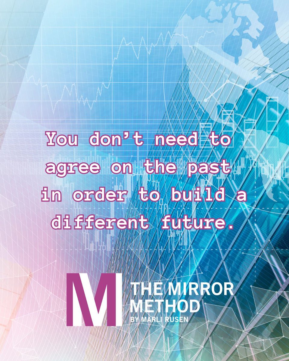 MarliRusen's tweet image. Building productive teams through reflection and respect 

#MIRRORMethod #ReflectRespectRebuild