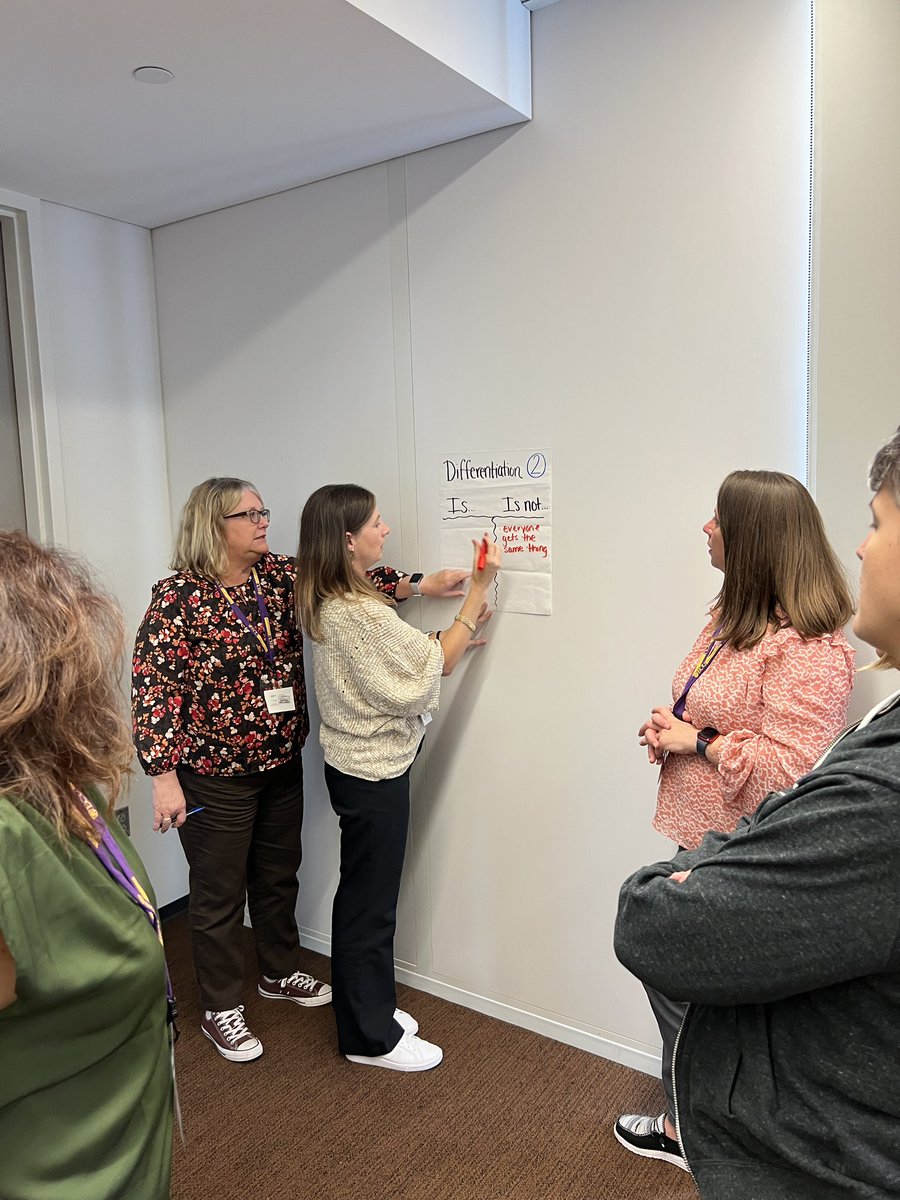 MissPeyton20's tweet photo. Feeling empowered following our presentation at the @icoteachNACT conference! Loved the participant engagement both in person and virtually. Plus, we got some key takeaways from others to bring home to @LCPS_Mercer #LCPS #Coteaching #Differentiation #Commonlanguage https://t.co/ZYGPoLe3lv