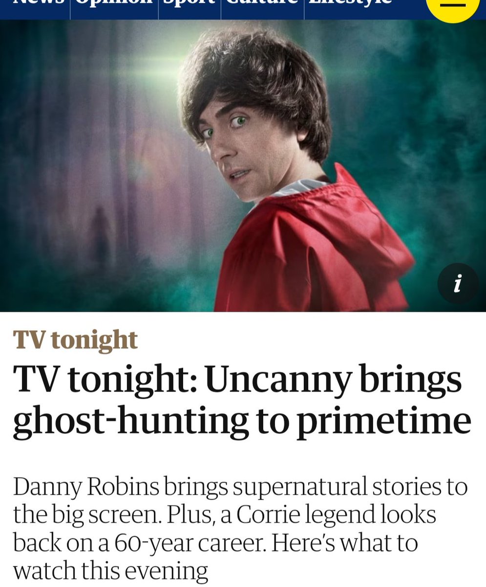 UncannyFans's tweet photo. It's HERE! Starting now BBC2! #Uncanny https://t.co/MJfm1U9hLW