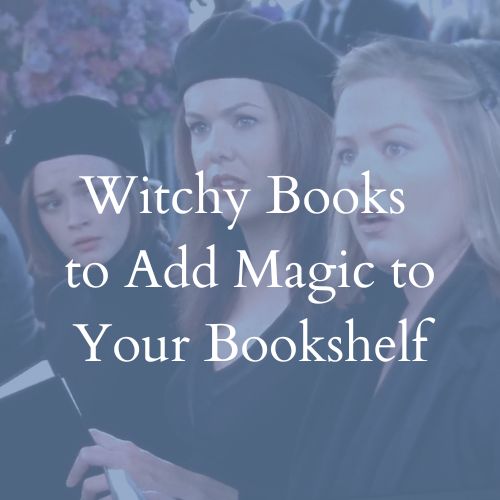 ClubGilmore's tweet photo. ✨"We are the Witches of Eastwick."— Lorelai Gilmore, Gilmore Girls 🧙���‍♀️✨It's that magical time of year and I've gathered some of the best witchy books together to add some magic to your day!, perfect for Friday the 13th! 

✨Even more witch books from Rory in the LINK IN BIO. https://t.co/VPe3QHvX9r