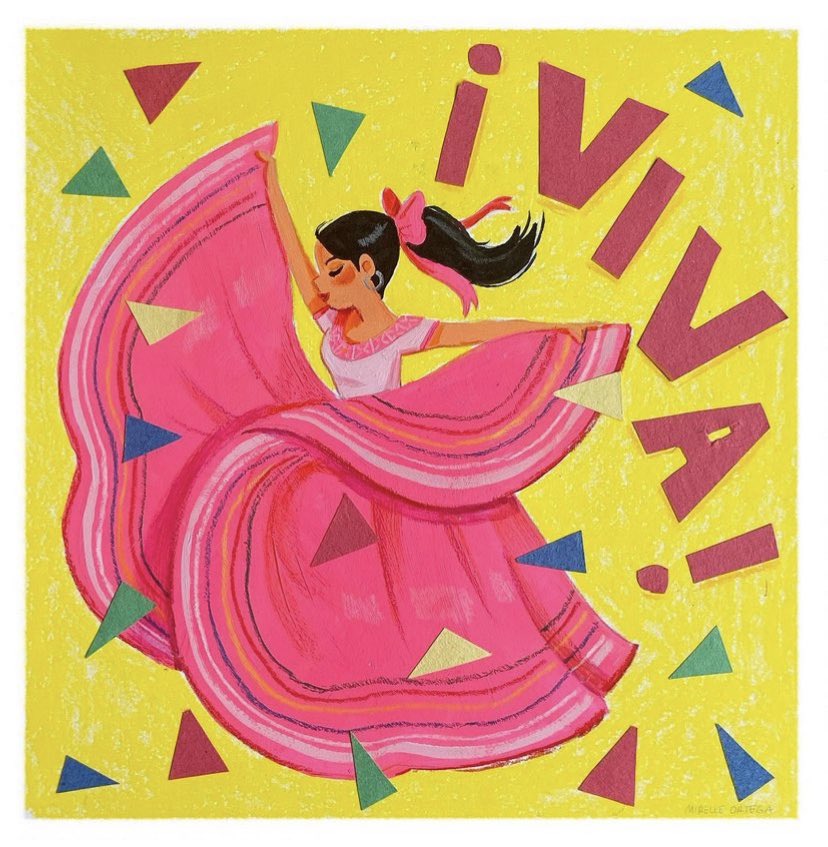 moxvi_'s tweet photo. Hola #LatinesCreate / #LatinxCreate💫

I’m Mirelle, I’m a Mexican award-winning illustrator and writer for children’s books  and animation! I’m the author/illustrator of MAGIC: ONCE UPON A FARAWAY LAND and RIVER OF MARIPOSAS 🦋✨

🎨 https://t.co/x5VKov0vvS https://t.co/UTpbanCbm9