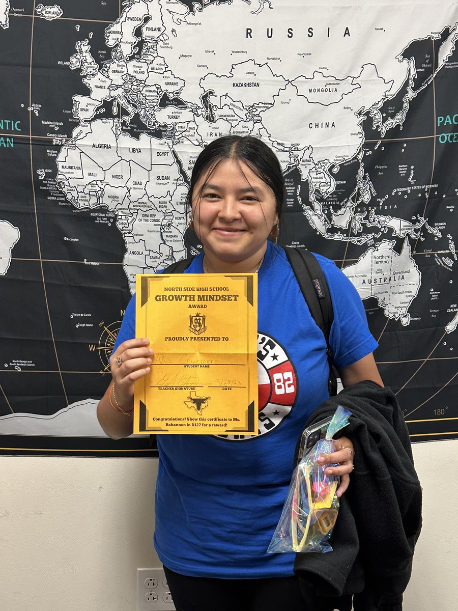 AFBohannon's tweet photo. Lynette, Jose, Noel, and Mia received growth mindset awards this week! We are so proud of these @NorthSideFWISD freshmen! #freshmansuccess @tuckerlct  @ChrisjBarksdale @mannydlc2 https://t.co/70Z7yxSSD0