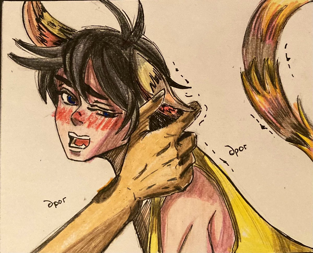 mytryside's tweet photo. Cute 🥰 
#artist #art #sketch #manga #anime #cute #nightvibes #goodnight https://t.co/wkCFLm11HS
