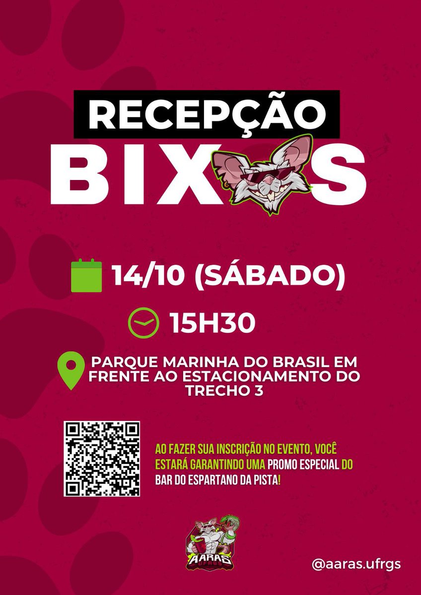 EI BIXO🚨⚠️

Coordenadon de lace passando pra te lembrar que amanhã tem trote!

‼️ Veste uma roupinha confortável, mas também não muito né, vai que tu encontra um amor 

‼️ Te liga que vai ter caneco a venda, tu não sabe ainda, mas vai ser teu maior companheiro na faculdade
