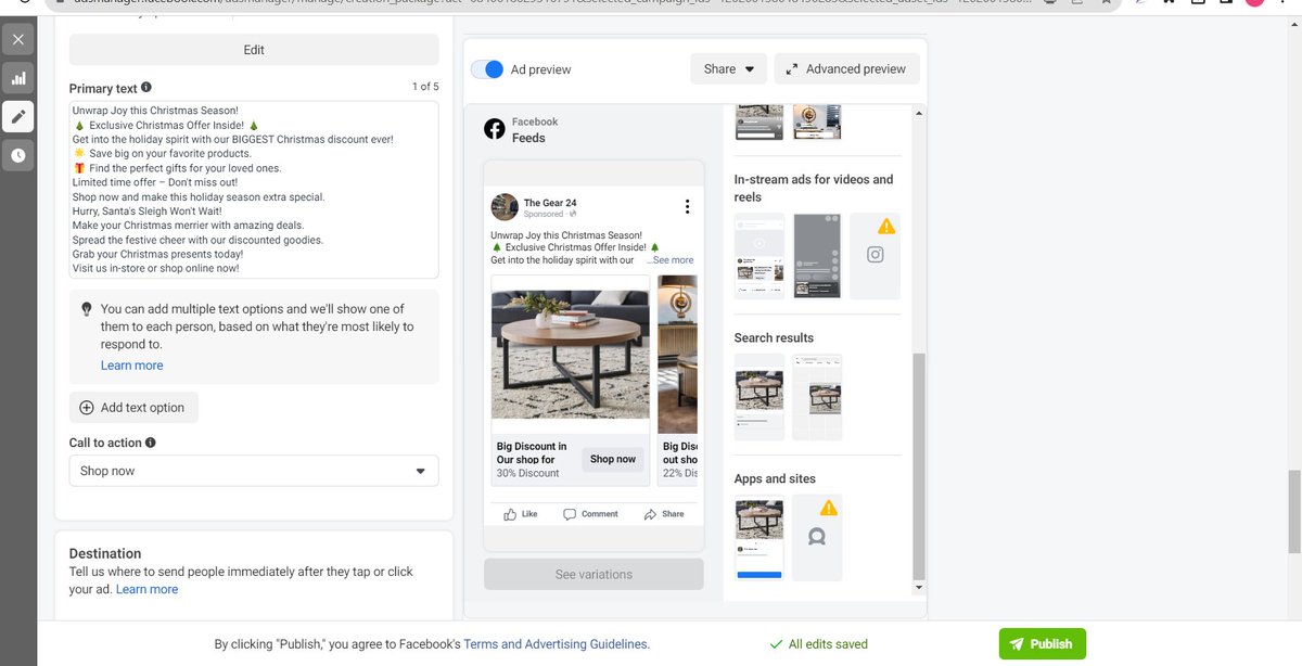 DioSuprio's tweet photo. 🌟 Just launched a fantastic Facebook Carousel Ad Campaign that's turning heads and driving results! 🚗💨
#DigitalMarketing #CarouselAds #MarketingSuccess #ClientStories #SocialMediaAds https://t.co/jBZhzxOvSq