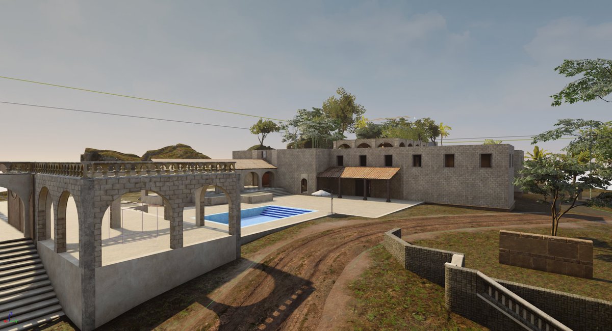 SpartanViperz's tweet image. Original blockout VS current progress of my latest Insurgency map (Still very WIP)
Also I overwrote the bookmark so the camera isn't in the EXACT same position...🙃😅
#Blocktober #Insurgency #Sandstorm #UE4 #LevelDesign