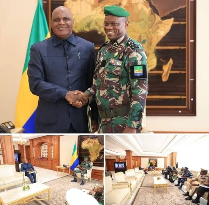 BertrandZibi_'s tweet photo. Rencontre avec le président de la transition, nos échanges ont portés sur les problèmes économiques, sociaux…des Gabonais https://t.co/bl0SSlb2Eb