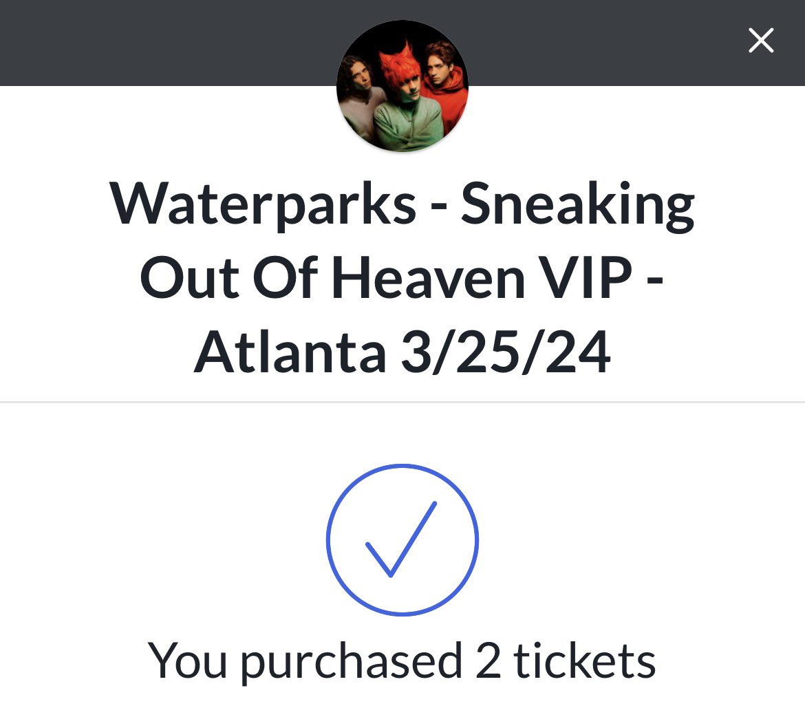 polarrkuma_'s tweet photo. been to every show since 2017. see u soon @waterparks @PARXAFTERDARK2 🥲 https://t.co/Mw8Pmu0GCg