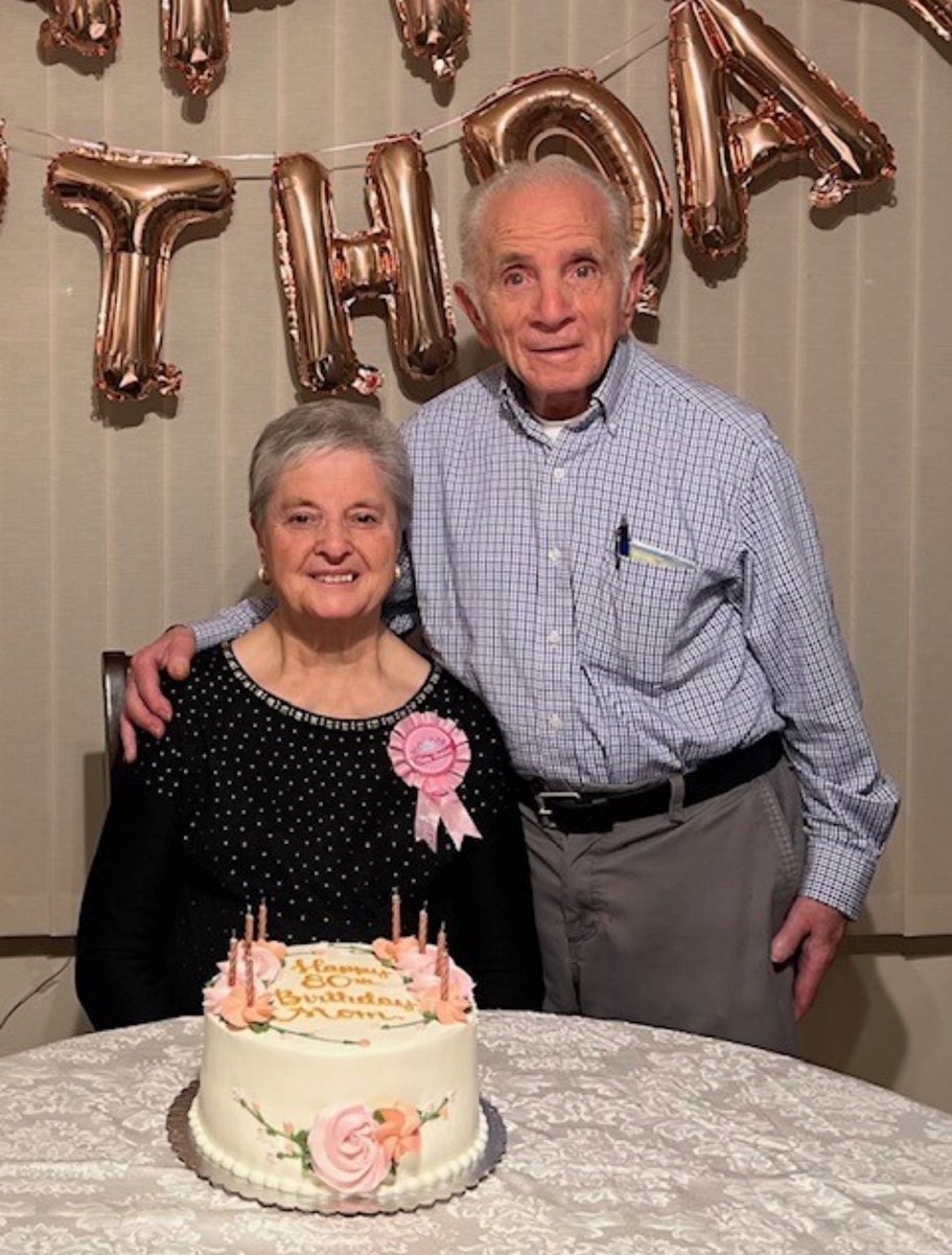 GrowingUpItalia's tweet photo. Day 13/31 of telling the Italian-American Dream 🇮🇹🇺🇸

“Both my parents came from separate walks of life.  My grandparents and their children moved to the US from Pacentro, Italy through Ellis Island when my Dad was 17 to pursue the American dream. They settled in Western PA where my Dad finished school, joined the US Air Force and after a few jobs, he became an airline mechanic for Allegheny Airlines for whom he worked for until he retired after 35 years. 

My Mom lost her parents at the young age of 6. Her Mother knew she was dying from cancer and placed her children (my mom, her brother and sister) in an orphanage. Her Mother said her goodbyes at a bus stop where she handed her daughters over to a nun to make sure they were in good hands. So sad but very courageous. My mom’s brother was placed in a monastery where he grew up. Mother’s father was not in her life much. Mere days from coming to visit his daughters at the orphanage, he was hit by a bus while crossing the road and died.  

My Mother’s sister was adopted and moved to America at a very young age. Her sister happened to be living in the same town as my Dad in Western PA. Years had passed, my Mom moved out of the orphanage and reunited with her brother but she still kept in touch with her sister through this time.  

My Dad had his heart set on finding a girl that was Italian. Through the help of my Dad’s sister and my Mom’s sister, they became pen pals. They wrote back and forth until he finally went to Italy to meet her.  They fell in love, true love at first sight. He proposed to her and they got married in her hometown of Terracina prior to moving to America. She was reunited with her sister! It was a win-win. My Dad met the girl of his dreams and my Mom was with her sister again.

My Mom did not speak an ounce of English but learned through watching soap operas and reading. They have created the perfect life together and recently celebrated their 56th wedding anniversary!  Their love for each other is a true inspiration and a great example of commitment for everyone around them.”

-Lori DiCicco Clark