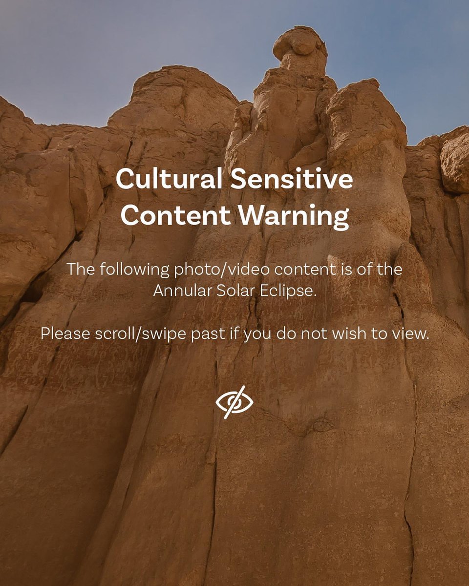 PSA for the solar eclipse and doing your best to protect and respect your diné friends and their cultural beliefs online.