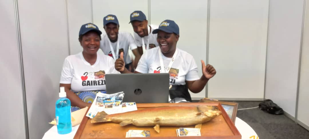 visitgairezi's tweet photo. Day 2: Happy team!!
•
What an opportunity for the team to promote Gairezi and network with other exhibitors.
•
We love Gairezi.Visit and support our eco-tourism project.
We offer: Flyfishing, walking trails, picnics .
•
#visitgairezi #zimbho #Travel https://t.co/0ihBVm3AvU