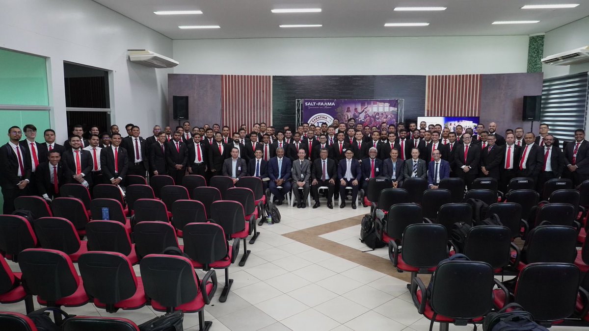No marco dos #171anos da #EscolaSabatina, participamos do Simpósio da Escola Sabatina do SALT-FAAMA.  Compromisso total em pastorear e mobilizar os membros para cumprir a missão local e global da Igreja.