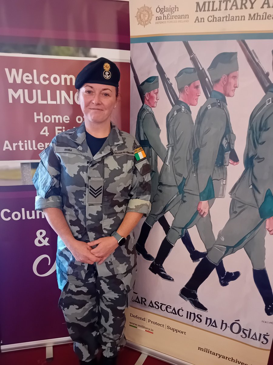 #ColumbBarracksAndMe recording the Oral History of #PettyOfficer Aileen Hanna &amp; her Service to our Citizens &amp; Country for 
<a href="/dfarchives/">The Military Archives</a> <a href="/Wmeathheritge/">Westmeath Heritage</a>. 
<a href="/naval_service/">Irish Naval Service</a> <a href="/MckeeCamp/">McKee Barracks</a>
<a href="/pdforra/">pdforra</a> <a href="/1Bde_Official/">1 Brigade 🇮🇪 Defence Forces</a> <a href="/Crickie2/">Chris Reynolds</a>
<a href="/irishexaminer/">Irish Examiner</a> <a href="/dohville/">Seamus O'Corcoráin 🇮🇪🇪🇺</a> <a href="/cian_mcparland/">Cian McParland 🇮🇪 🇪🇺</a> 
BZ #ServantOfTheNation