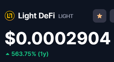 MeSamSepiol's tweet photo. Profit of more than 500% per year, holder count increasing, first plant site purchased, what else can we expect? This is @Light_DeFi and why I am proud to be a early investor🤑🚀💎
#brillacom #lightdefi #solatio #cmc #binance $light #bnbchain #CryptocurrencyNews
Did you see it @CoinDesk @elonmusk ? 👀👀