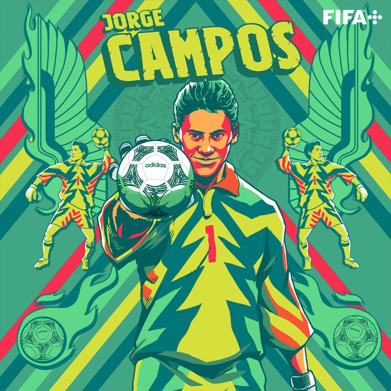 FIFAWorldCup's tweet photo. 🇲🇽🧤

#HBD | #FIFAWorldCup
