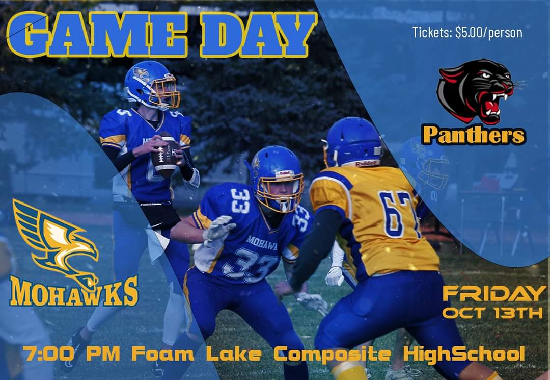 MathewVids13364's tweet photo. Big weekend with the last regular season game of the year tonight, and a chance for the Hci Mowhawks to go 6-0 @HCIMOHAWKS. Then, I'm off to Minot for a game day invite at Msu. Go Beaves! @MSUBeaversFB https://t.co/rerNg9zA3N