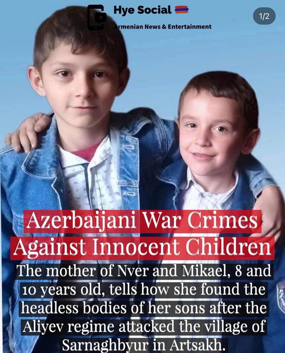 vicgerami's tweet photo. #Azerbaijan crimes against humanity! https://t.co/ZzrVy02HGt
