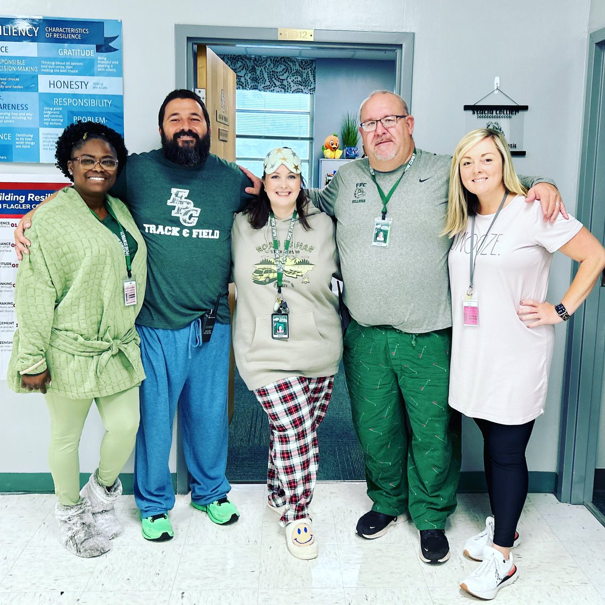 Stacia Collier (@supersstacia) on Twitter photo Best 💚school🐶 and team to “snooze” with on PJ day! <a href="/MKraverotis/">Mandy Kraverotis</a> <a href="/FPCHS/">Flagler Palm Coast High School</a> Best 💚school🐶 and team to “snooze” with on PJ day! <a href="/MKraverotis/">Mandy Kraverotis</a> <a href="/FPCHS/">Flagler Palm Coast High School</a>