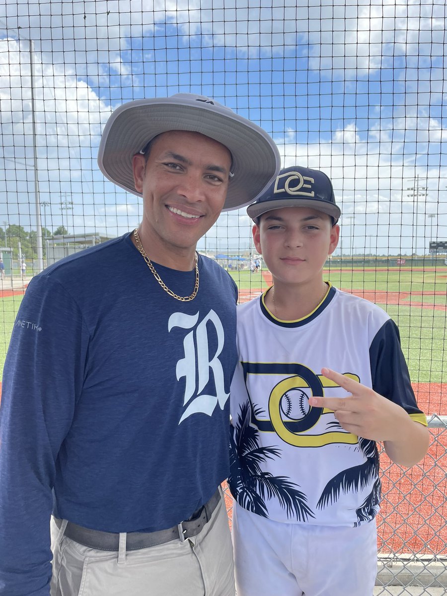 With Jose Cheo Cruz 
Former Outfield MLB