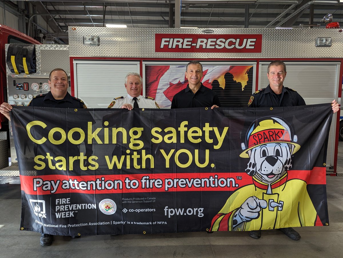 MMFD1_2's tweet photo. @MMFD1_2 would like to thank Wes Zacharuk from Co-Operators for the generous donation towards Cooking Safety Starts with YOU! Pay attention to fire prevention. @_Cooperators @OurMissMills @ChristaLowry https://t.co/oepxPUYlUg