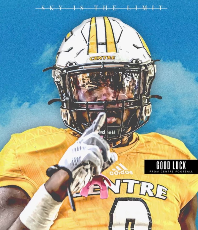 Thank you <a href="/CentreFootball/">Centre College Football</a> for the good luck I really appreciate it 💯<a href="/WBramel/">Coach Will Bramel</a>