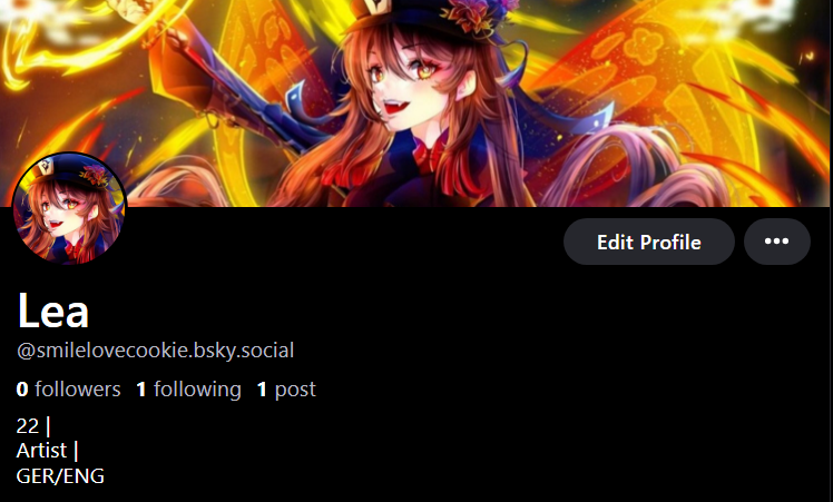 smilelovecooki's tweet image. Hab jetzt (Dank GLP :3 )auch ein Profil drüben!
Sobald mein Account #bskycode s generiert, vergebe ich gerne welche an euch, schreibt einfach hier drunter falls ihr euch dort auch einen Account machen wollt💜