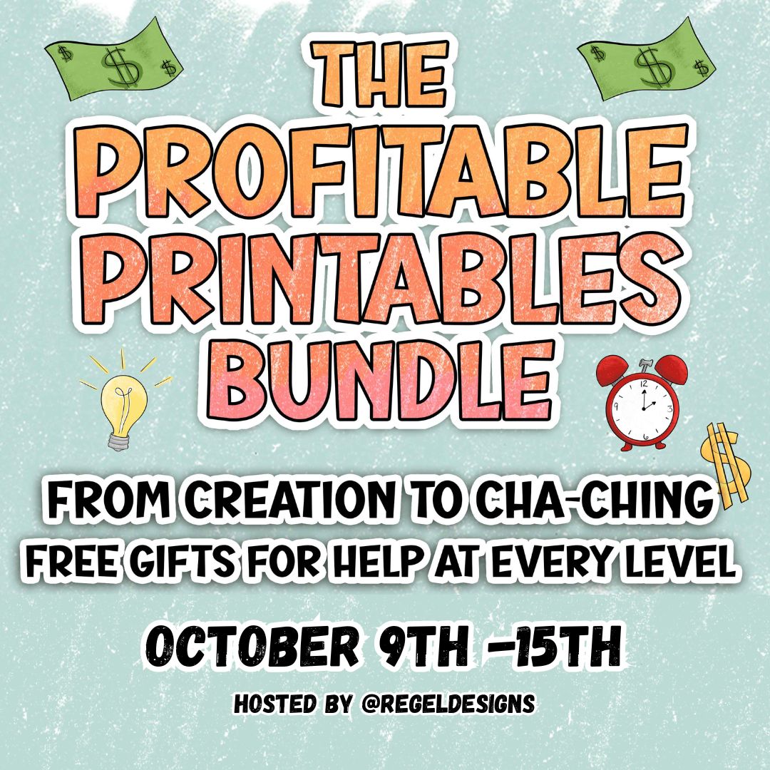 ItsAllFromHome's tweet image. If you have an Etsy printables shop or create on KDP, you'll want to grab this bundle of #FREE resources and templates

ENDS SOON (10/15/23): regeldesigns.com/profitable-pri…

#printableshop #printabledesign #smallbusinessresources #mompreneurs #digitalproducts