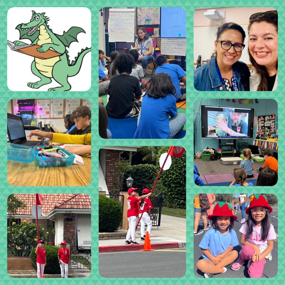 #WeLovePenn It’s a great time to be a Penn Dragon. Thank you Deputy Superintendent @FabiBagulaPhD for visiting us and to Captain Swift for zooming with our kinders. We love learning and we care for our friends. 
<a href="/sdschools/">San Diego Unified</a>