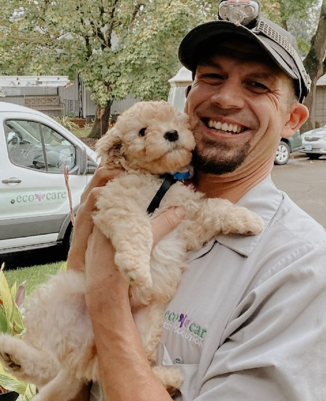 Pest control shouldn't be toxic for pets. That's why at EcoCare Pest Control, we only use pet-friendly pest control solutions!

Let's get rid of your pests in the safest way possible. If you live in the Portland area, call now at (503) 222-5566 for a free inspection!