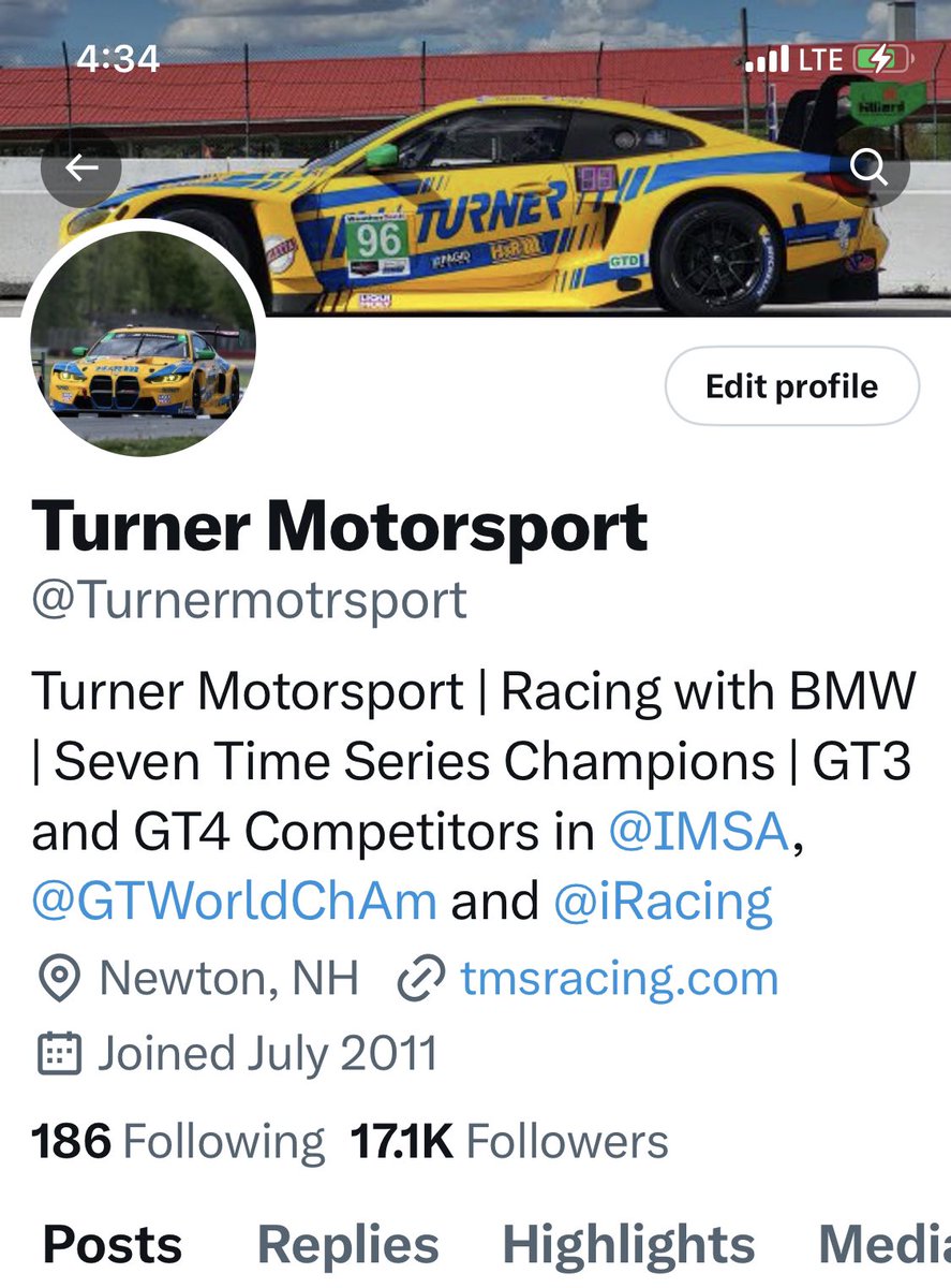 Turner Motorsport tweet media