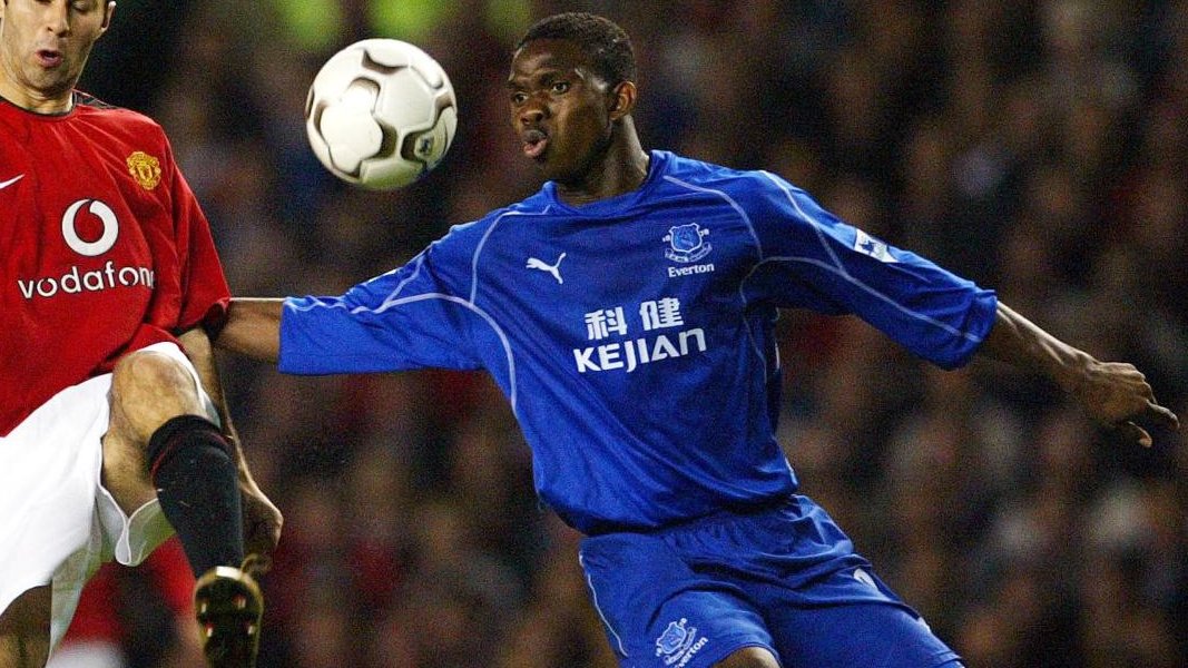 premlgeplayers's tweet photo. 1842. Joseph YOBO

Defender - 06.09.80 - NGA (101/7)

Prem Debut:
28/09/2002 (EVERTON vs. Fulham, W 2-0)

Prem Clubs:
Everton (03-12), Norwich City (14)

Prem Apps: 228
Prem Goals: 8 https://t.co/lmI24Ny3Ac