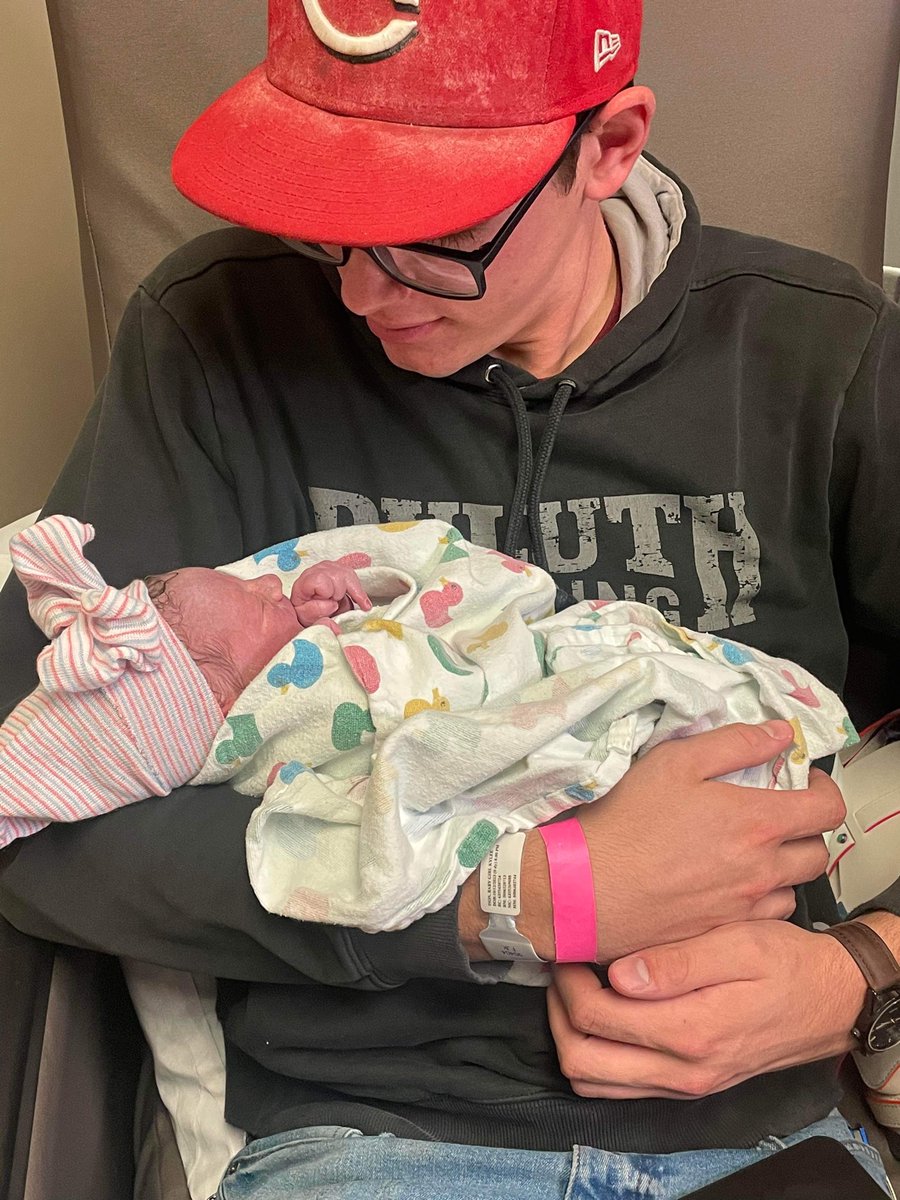 AChad76's tweet photo. When your baby boy has a baby girl. https://t.co/L9PwwfBIZV