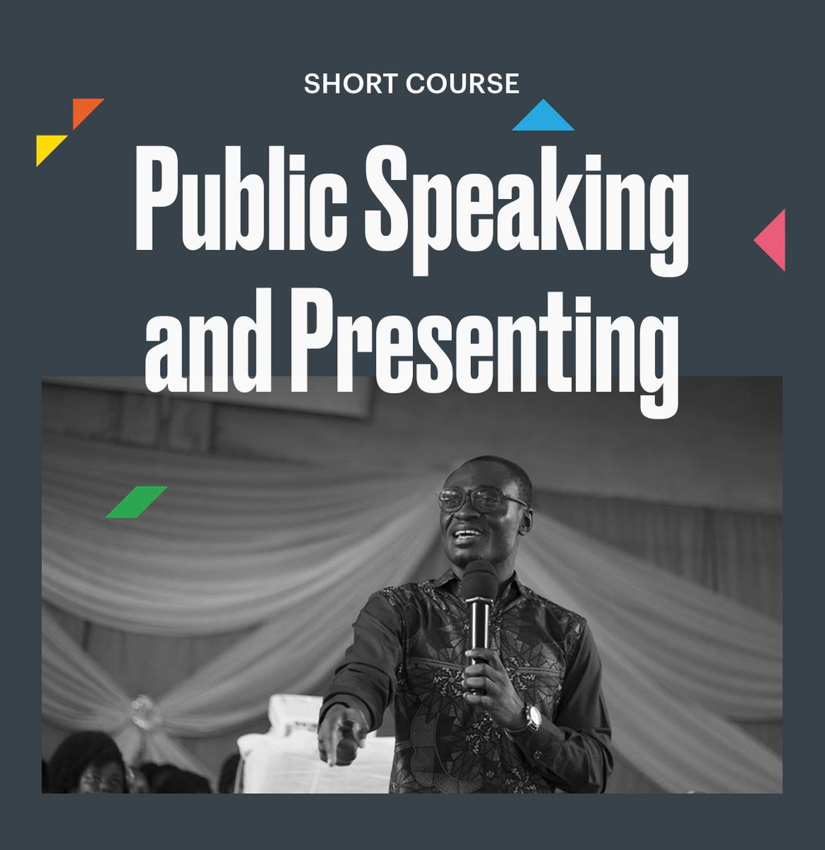 AIR_Courses's tweet photo. We have two new dates in November and December for our ‘Public Speaking and Presenting’ one day course. 

Find out more here: https://t.co/jEYpGgaaHn

#publicspeaking #speech #present #presenting #presentation #courses #shortcourses #london #cpd https://t.co/9nf1u1KTxS