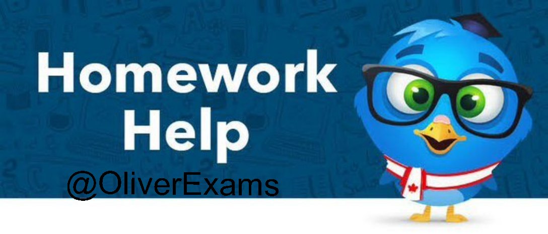 OLIVER ASSIGNMENTS//ESSAYS//ONLINE CLASSES//EXAMS™ tweet media