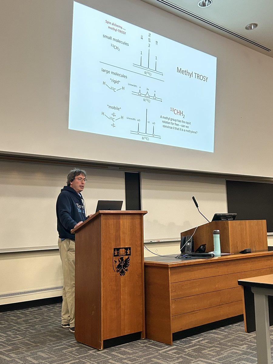 taianaemmanuel's tweet photo. Second session ended successfully! Thank you, Lewis E. Kay (University of Toronto) and Bob Berno ( McMaster university).

I’m very excited to see all talks and posters tomorrow. 

#mcmaster #nmr #moot2023 https://t.co/THrLehAO9i