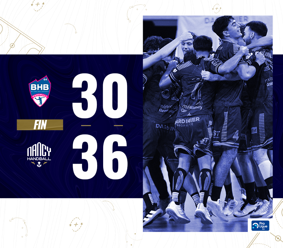 nancy_handball's tweet photo. 𝐕𝐈𝐂𝐓𝐎𝐈𝐑𝐄 ! ✅ 
Durant 60min, les Bleu &amp; Or sont restés appliqués, tenant à distance les Béarnais. ✌️
Bravo les gars ! 💙
On se donne rendez-vous vendredi prochain à Gentilly, pour un gros combat face à Caen ! https://t.co/zzO54NiRQt
