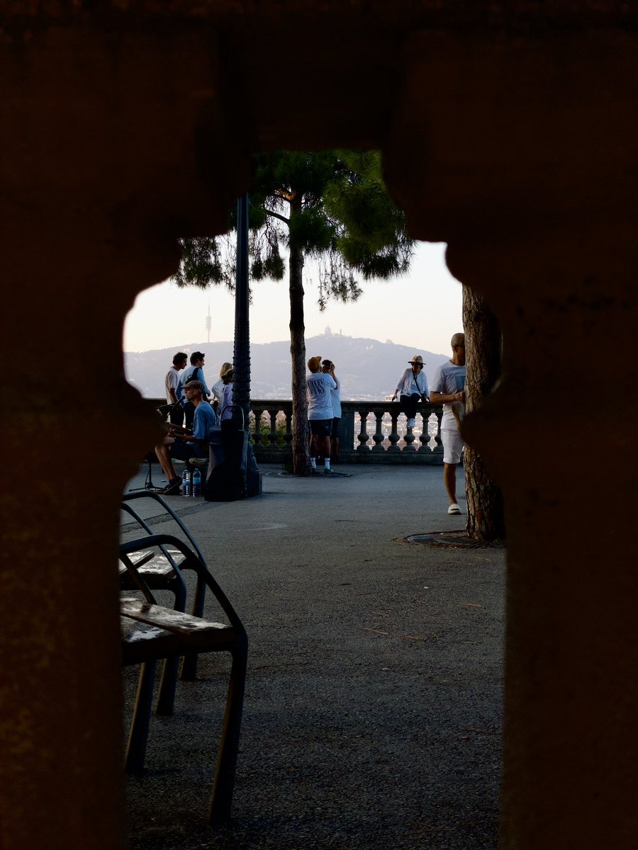 On top of the Montjuïc