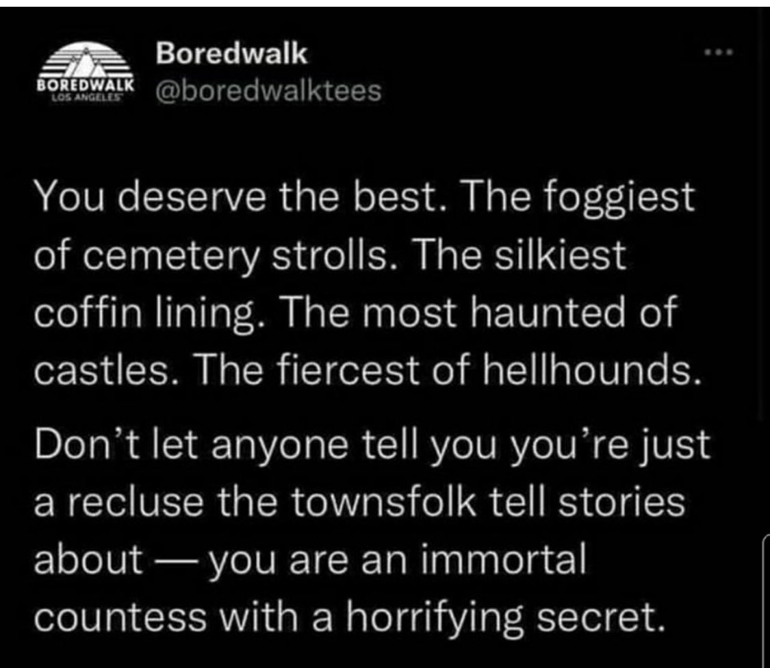 flashmobforever's tweet photo. @AMorbidPodcast 
I saw this last week and thought of Alaina immediately! https://t.co/04kfBmDo97